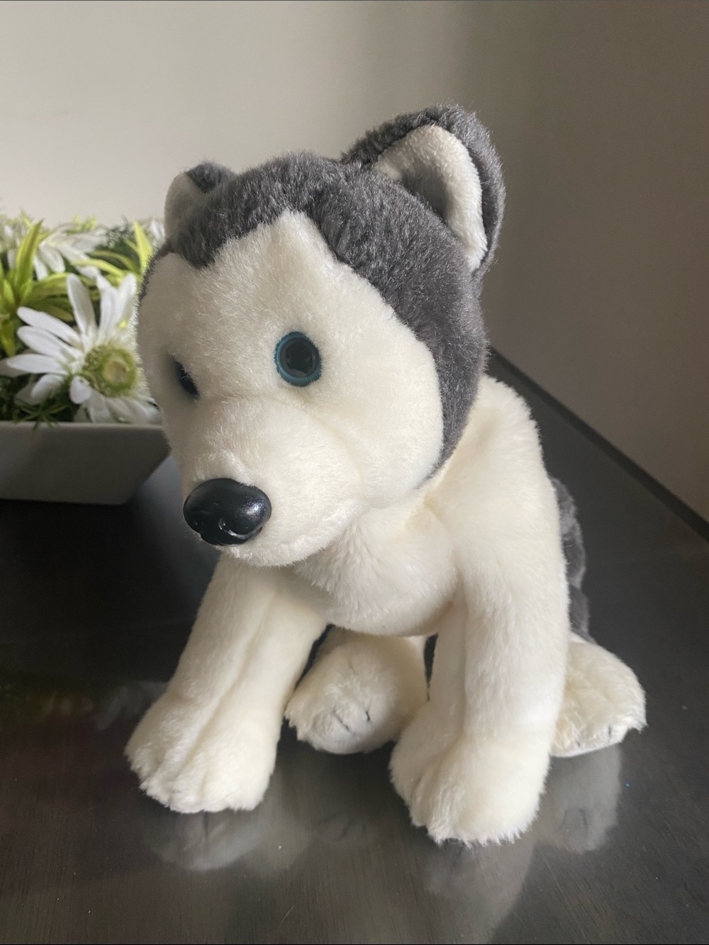 1999 Ty Beanie Buddies Husky Dog Plush Stuffed Animal